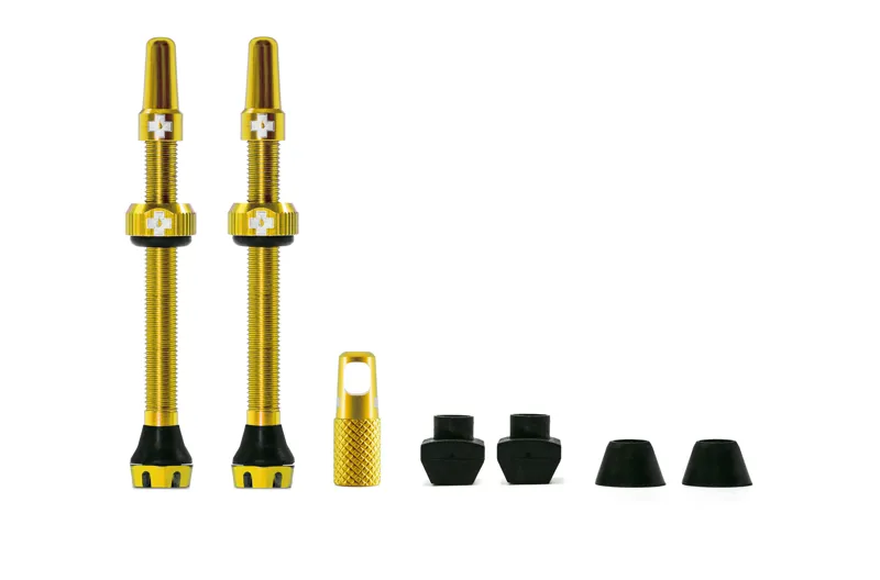 Muc-Off Tubeless Valves in Gold-1